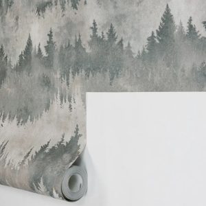 کاغذ دیواری طرح کاج بژ کد 8008
