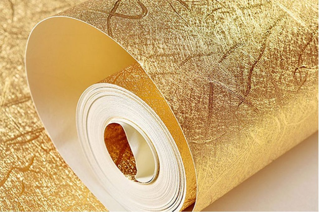 کاغذ دیواری فلزی