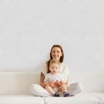 کاغذ دیواری جودون سفید کد 8023