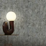 کاغذ دیواری پتینه خاکستری