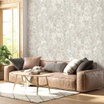کاغذ دیواری طرح انتزاعی بژ کد 8030