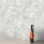 کاغذ دیواری پتینه طرح هندسی طوسی کد 8032