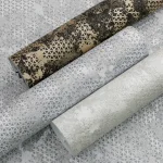 کاغذ دیواری پتینه طرح هندسی طوسی کد 8032