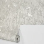 کاغذ دیواری پتینه طرح هندسی سفید کد 8038