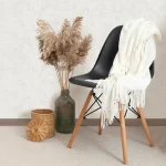 کاغذ دیواری سفید طرح جودون کد 8039