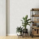 کاغذ دیواری نقره ای طرح جودون کد 8019